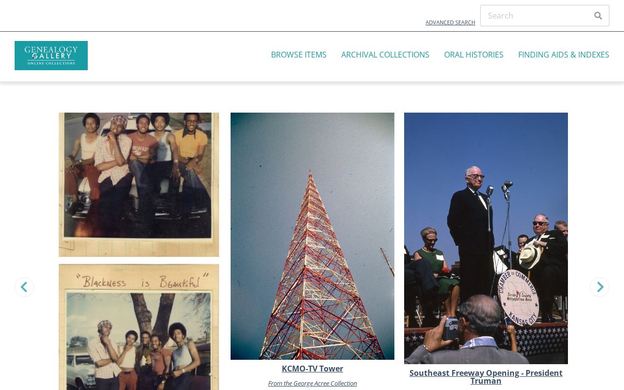 Blue Springs previous residents research through the Midwest Genealogy Center Digital Gallery