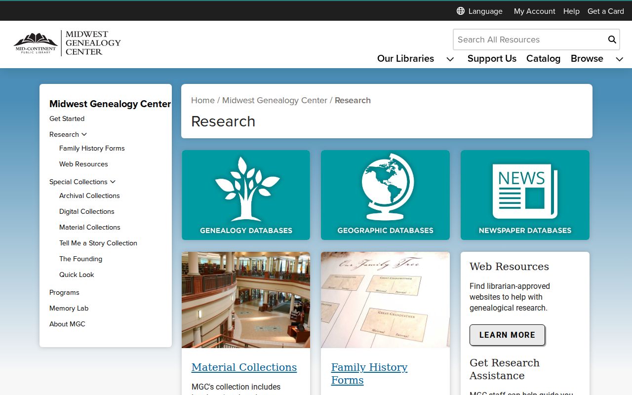Blue Springs city directory research services at Midwest Genealogy Center
